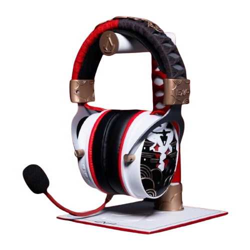 Lexip x Ubisoft Assassin's Creed Shadows Trådløs Kablet Headset Sort Guld Rød Hvid