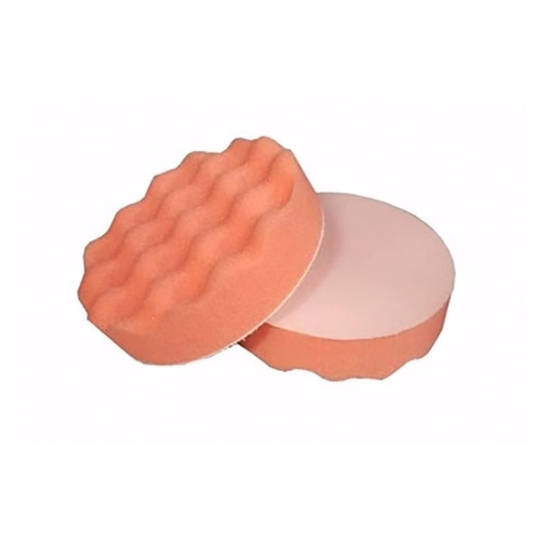 Polerpude 130 mm vaflet Medium til lakpolering - Rupes