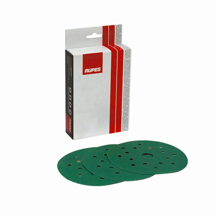 HQ400 film abrasive 150 mm (6") 15 hul p100, 100 stk