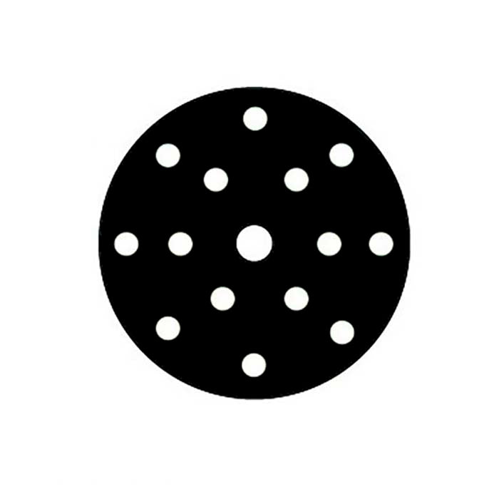 HQ400 film abrasive 150 mm (6") 15 hul P80, 100 stk