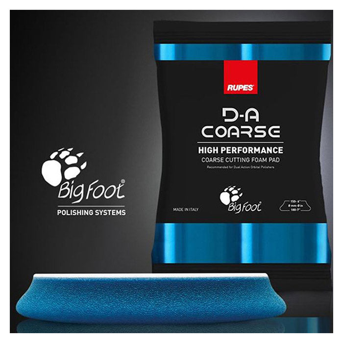 Polerpude Ø30/40 mm DA Coarse grov blå til random orbitale & geardrevne maskiner - Rupes