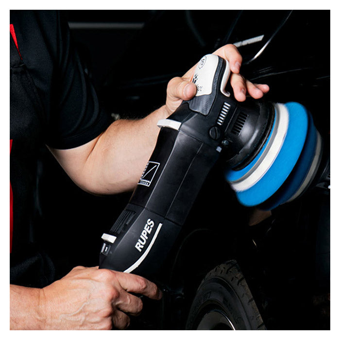 Polerpude Ø30/40 mm DA Coarse grov blå til random orbitale & geardrevne maskiner - Rupes