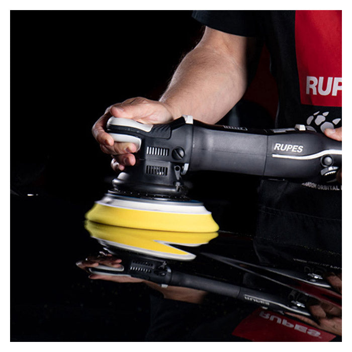 Polerpude fin Ø30/40 mm til DA-polering, gul - Rupes