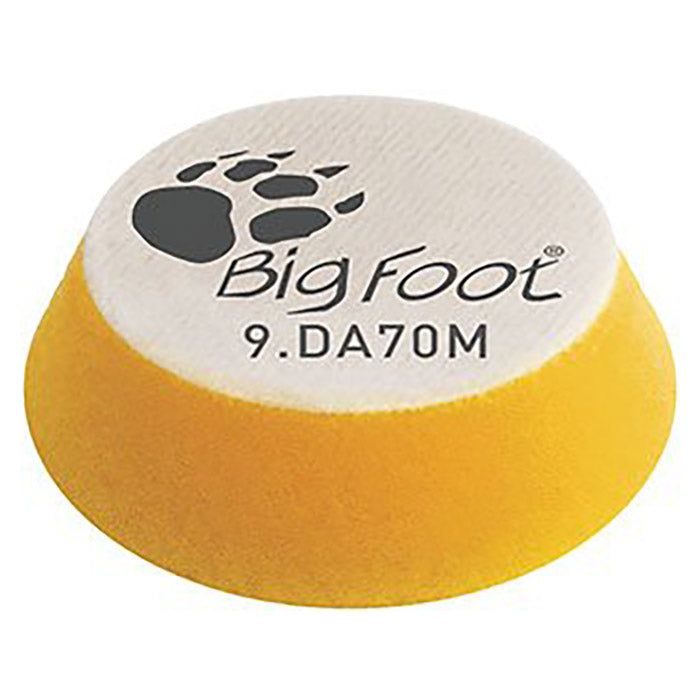 Polerpude fin gul Ø50/70 mm til Rupes DA/BigFoot polermaskiner - Rupes