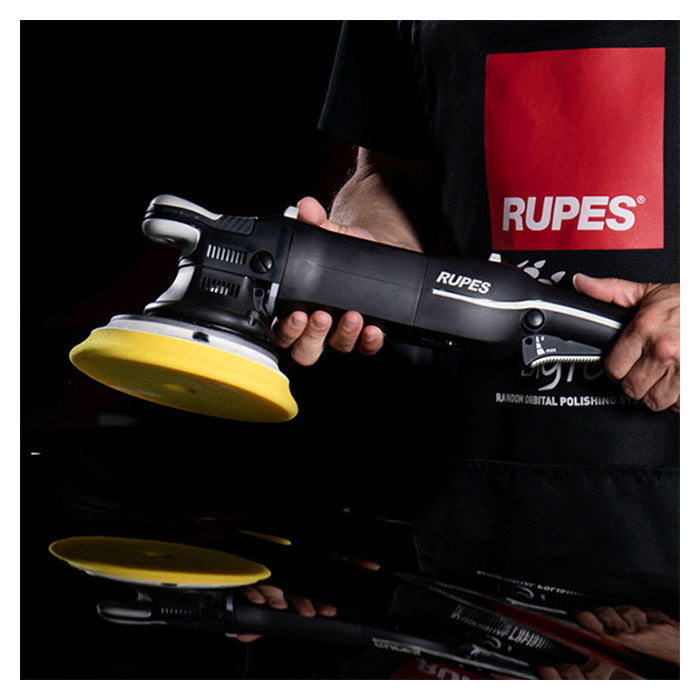 Polerpude fin gul Ø50/70 mm til Rupes DA/BigFoot polermaskiner - Rupes