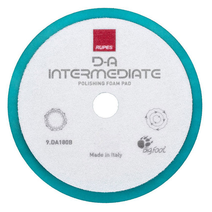 Skumpolérpude DA Intermediate 160/180 mm - mellem polering til billak, Rupes