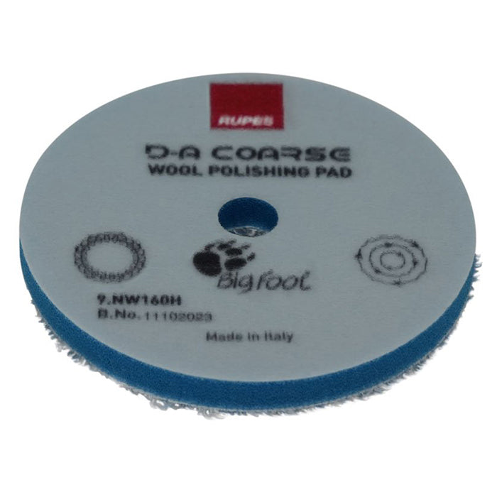 Polerpude - blå, Ø 130 mm. - rupes