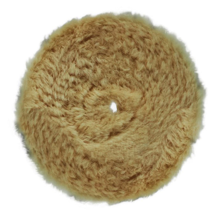 Polerpude - gul, Ø 80 mm. - rupes