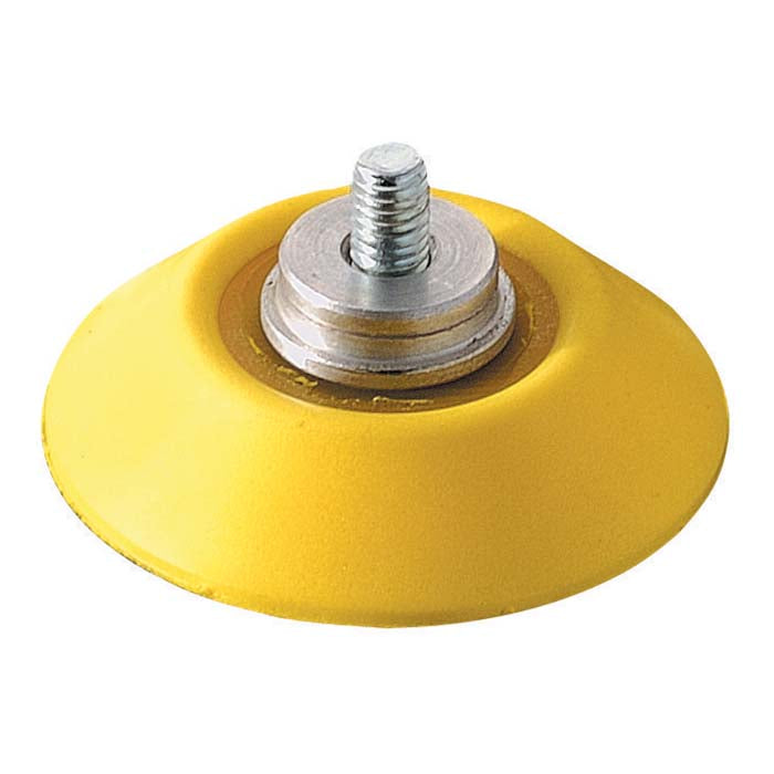 Slibepude 75 mm velcro M6-monterring - Rupes