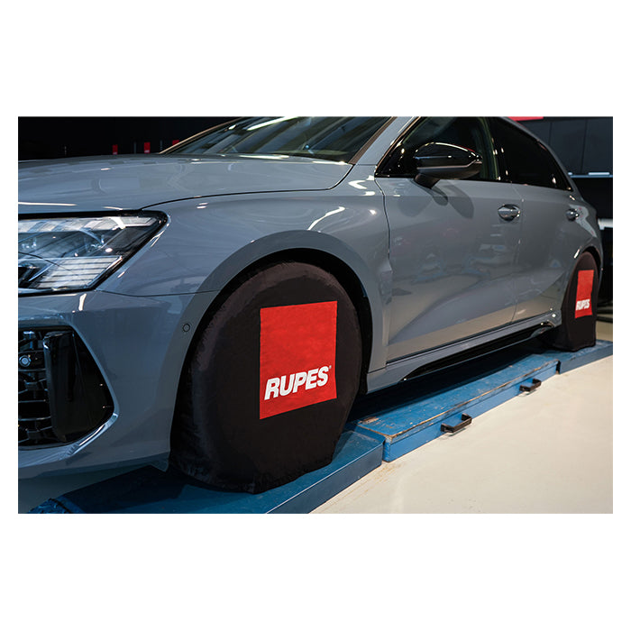 Hjulovertræk sæt 4 stk - beskyttelse mod snavs & polering, Rupes