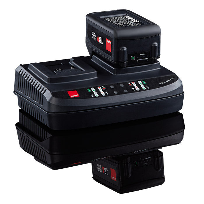 Polermaskine HLR15 Bigfoot iBrid 18V Ø125mm kit med batteri og lader - Rupes