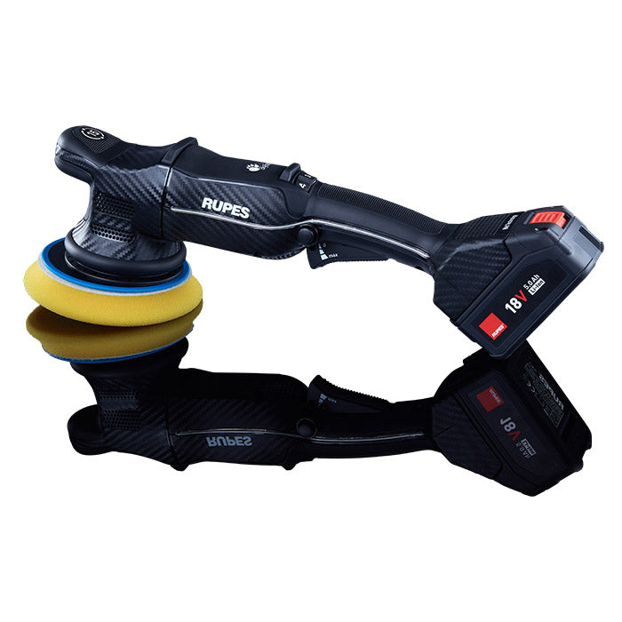 Polermaskine HLR15 Bigfoot iBrid 18V Ø125mm kit med batteri og lader - Rupes