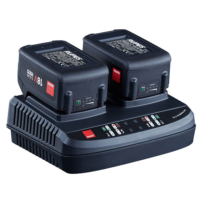 Batteridrevet polermaskine HLR15 18V, 2 batterier - Rupes