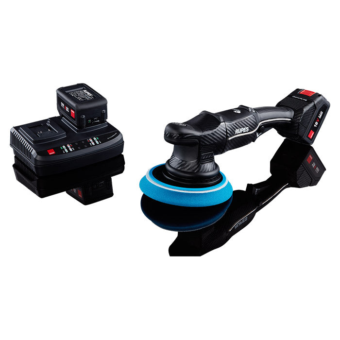 Polermaskine HLR21 Bigfoot iBrid 150 mm batteri-kit - Rupes