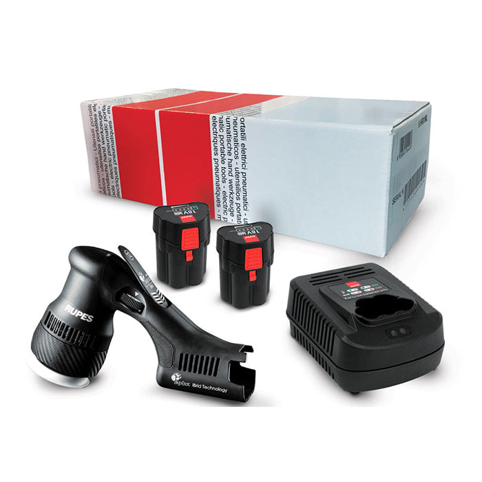 Polermaskine 75 mm, 12 mm excentrisk, batteridrevet iBrid - Rupes