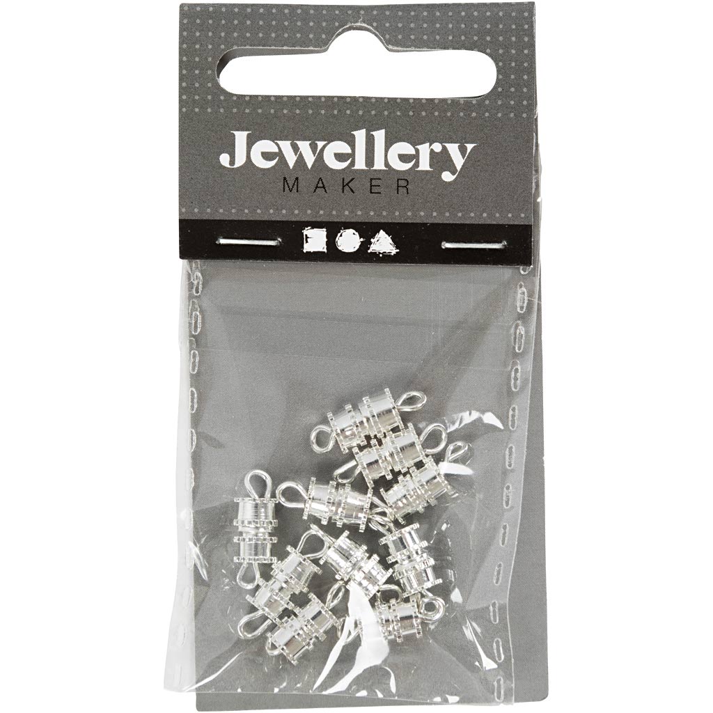 Skruelås, L: 16 mm, forsølvet, 10 stk./ 1 pk.