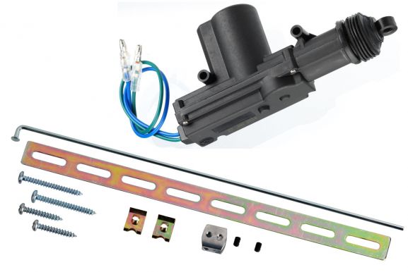 Centrallås styremotor 12V til dørmontering - DEFA