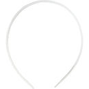 Hårbøjle, B: 25 mm, hvid, 5 stk./ 1 pk.
