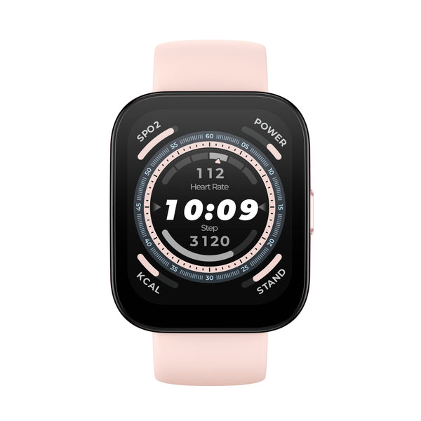 Amazfit Bip 5 4.85 cm (1.91" ) LCD 38 mm Digital 320 x 380 pixels Touchscreen Pink GPS (satellite)