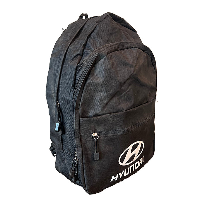 Rygsæk 45x35 cm i 600D RPET polyester, 2 rum, frontlomme - Hyundai