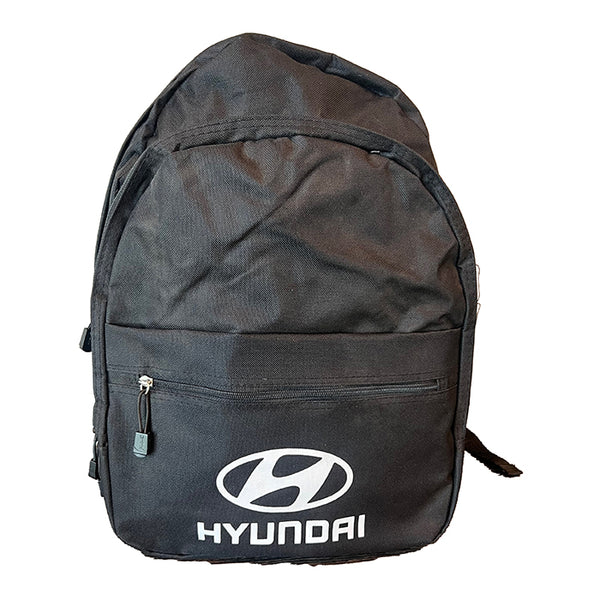 Rygsæk 45x35 cm i 600D RPET polyester, 2 rum, frontlomme - Hyundai