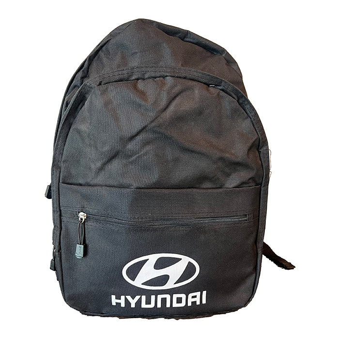 Rygsæk 45x35 cm i 600D RPET polyester, 2 rum, frontlomme - Hyundai