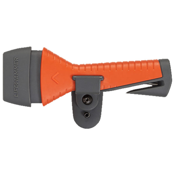 Sikkerhedshammer med selekniv og push-funktion - Lifehammer