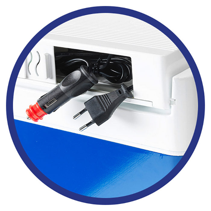 Elektrisk 30L køleboks 12/230V med justerbar termostat - ZORN