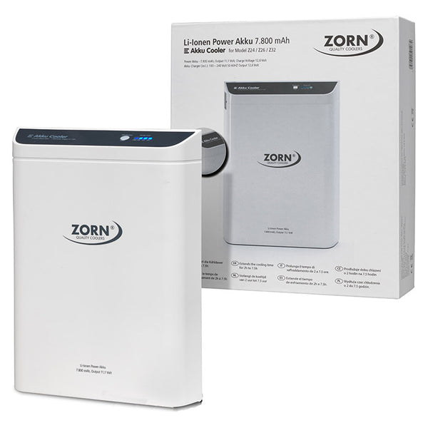 Ekstra Batteri - 8 Ah ekstra batteri til 25L køleboks - zorn