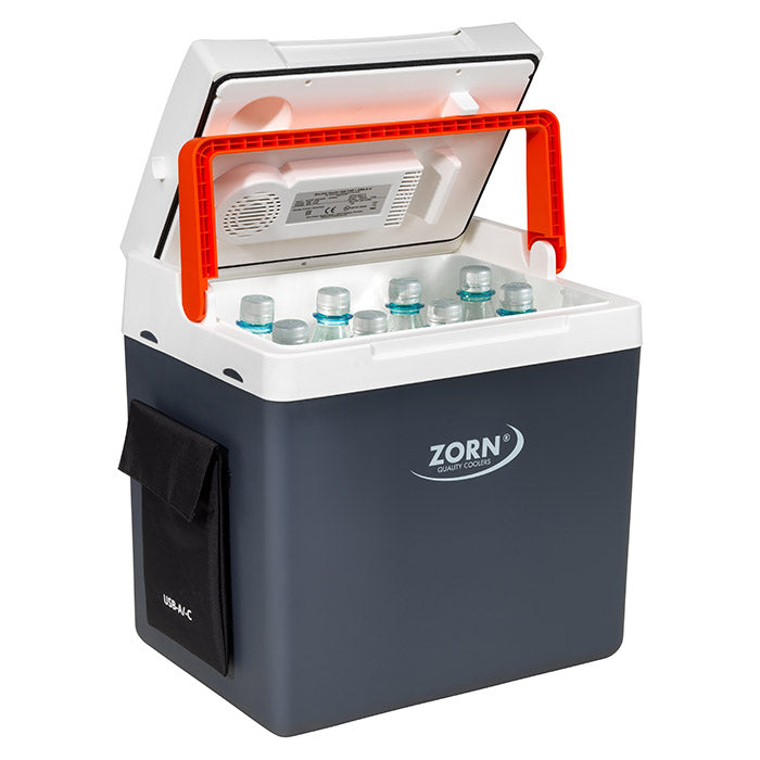 25L Elektrisk Køleboks 12/230V Og Usb - zorn