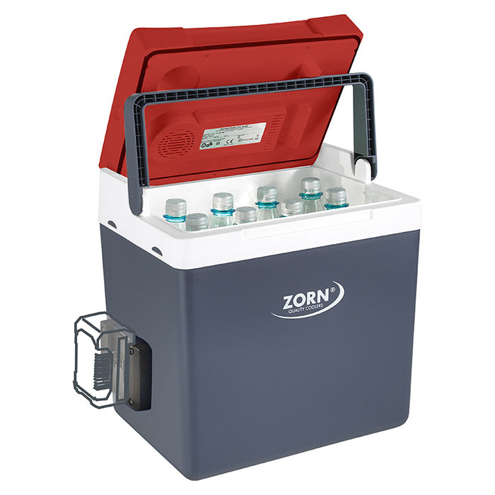 Elektrisk 26L køleboks 12/230V + 18V akku, justerbar termostat - ZORN