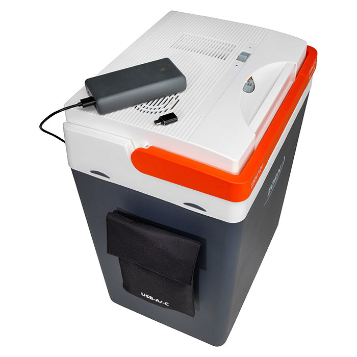 ZORN 30L elektrisk køleboks 12/230V og USB tilslutning