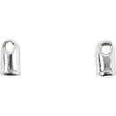 Enderør, diam. 3,2 mm, forsølvet, 100 stk./ 1 pk.