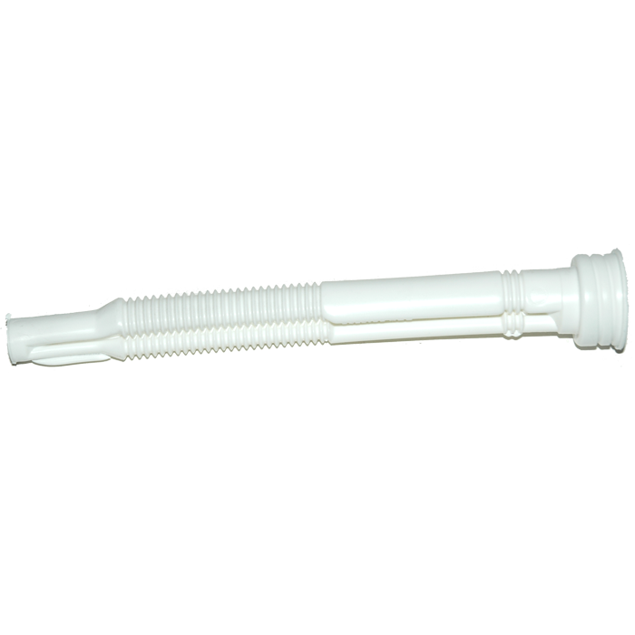 Flextud hvid til benzindunk - fleksibel påfyldning og spildfri brug - Netlager