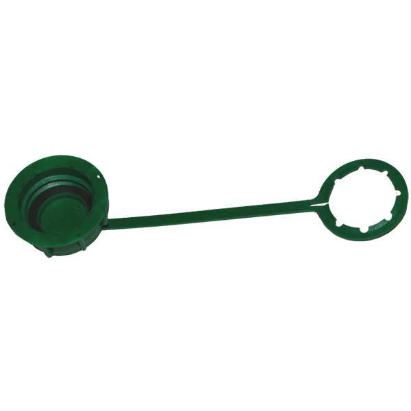 Benzindunk låg hvid - tæt, holdbart plast, passer standard dunk - Netlager