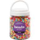 Bølgetøndemix, diam. 7 mm, hulstr. 3,5 mm, ass. farver, 265 g, 700 ml/ 1 ds.
