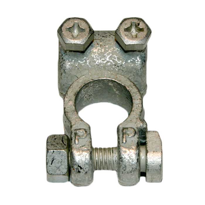 Batteripolsko positiv >70 mm² i fortinnet messing - RACO