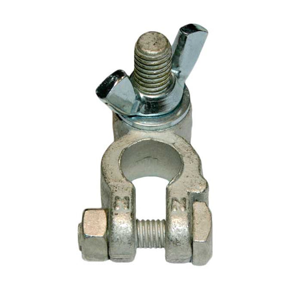 Batteripolsko negativ 10 mm med vingemøtrik - Raco