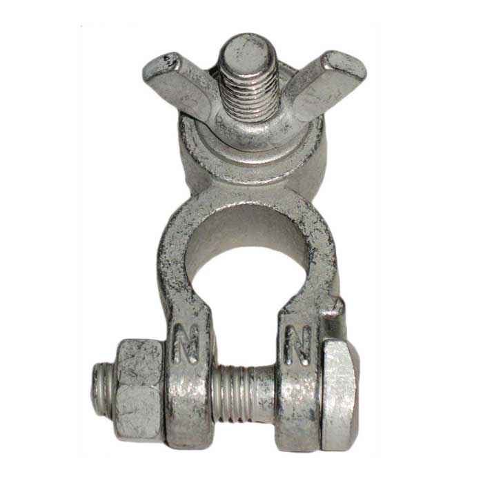 Negativ batteripolsko 8 mm med vingemøtrik - Raco