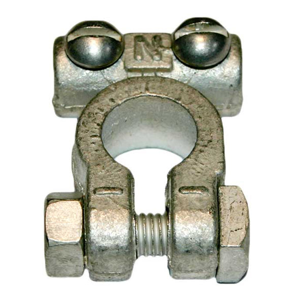 Batteripolsko minus (højre) i fortinnet messing - RACO