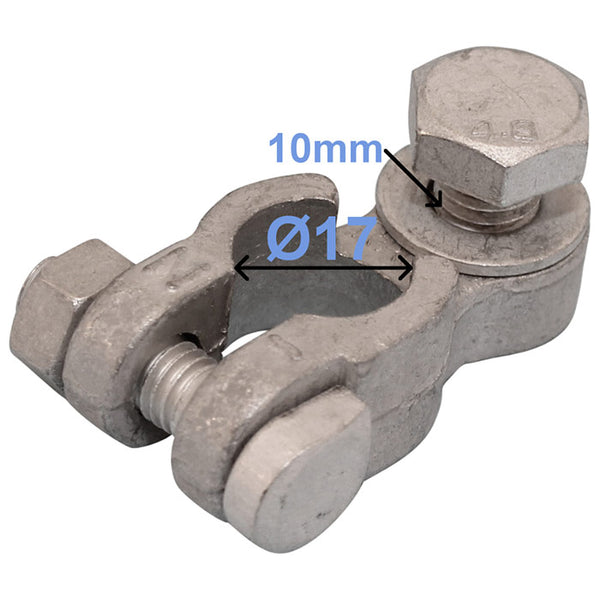 Batteripolsko 10 mm bolt minus - Raco