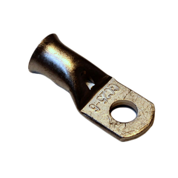 Endekabelsko 25 mm² med 6,4 mm hul til presning - Raco