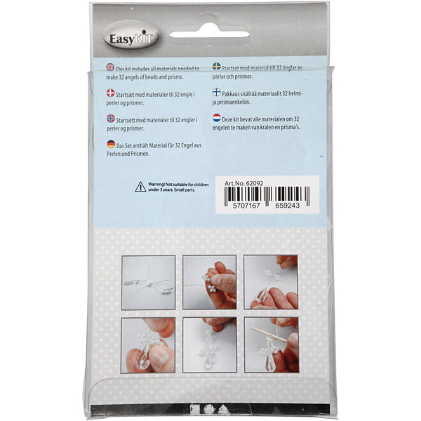 Saml-selv Engle, H: 2,8 cm, 32 stk./ 1 pk.