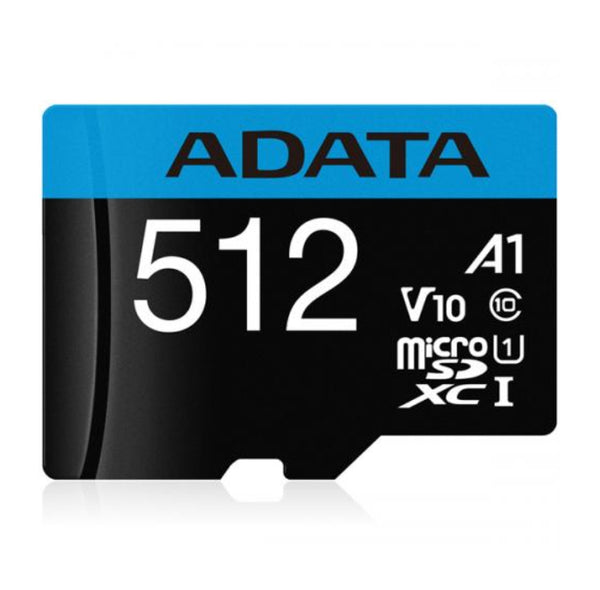 ADATA AUSDX512GUICL10A1-RA1 hukommelseskort 512 GB MicroSDXC UHS-I Klasse 10