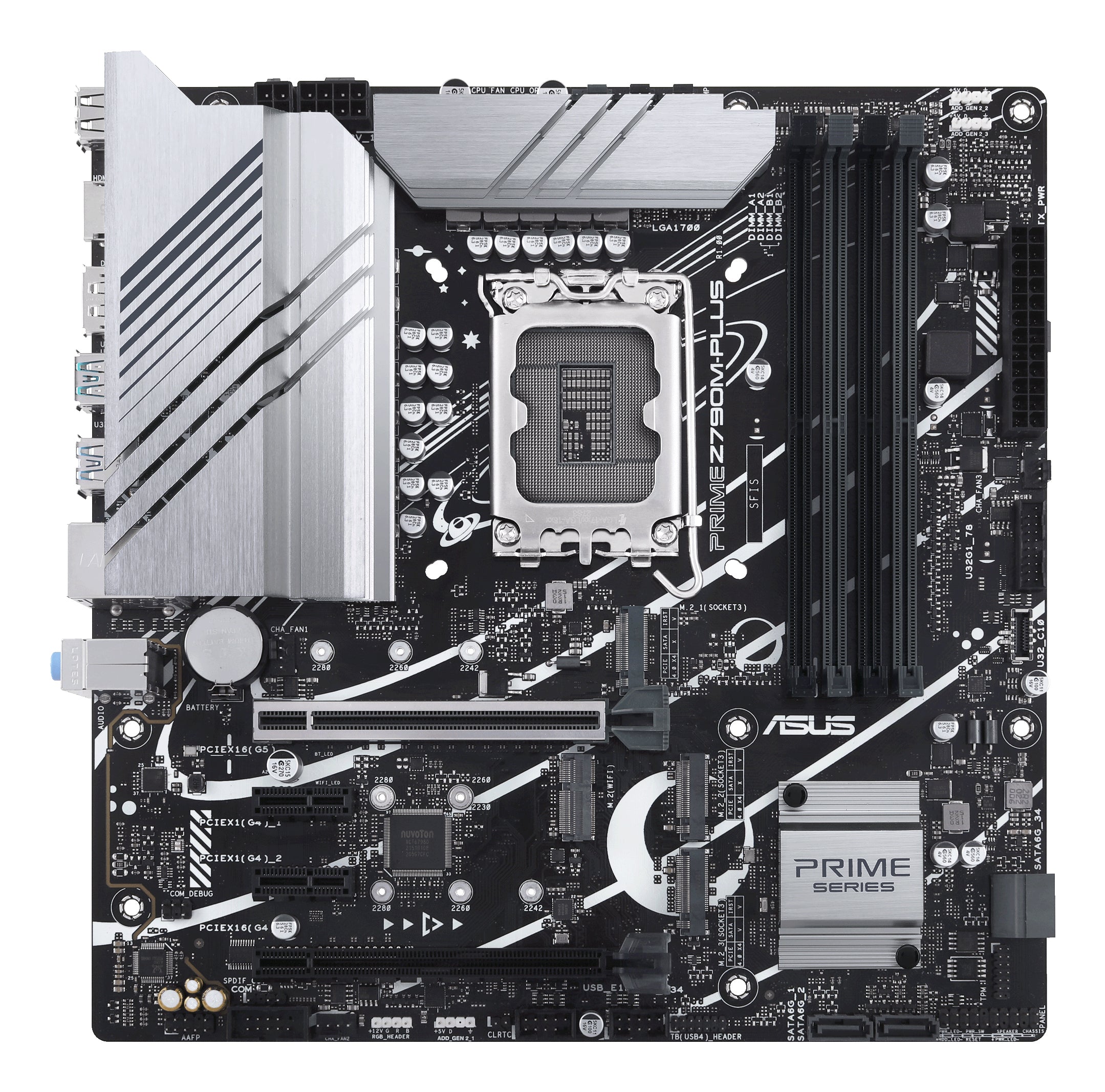 ASUS PRIME Z790M-PLUS Micro-ATX LGA1700 sokkel Intel Z790