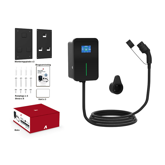 Ladeboks Elbil 22Kw/16A 3 - avant