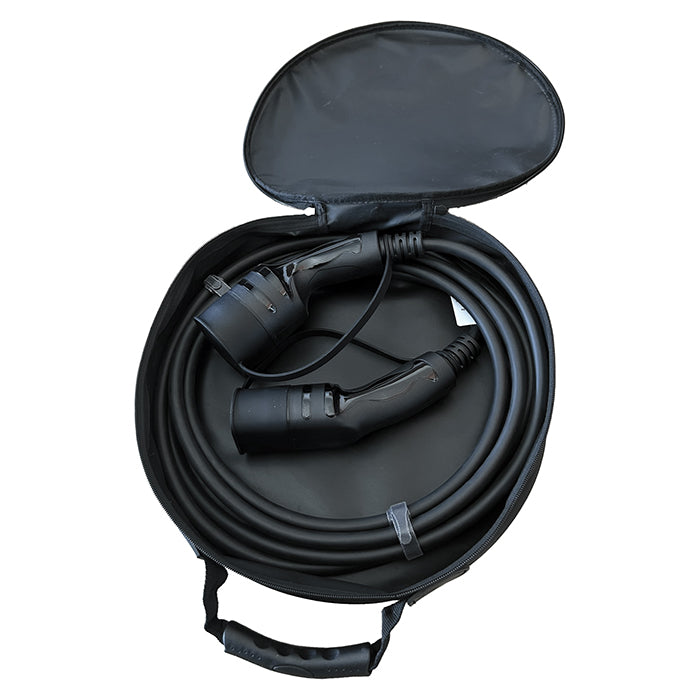 Type 2 ladekabel 32A 3-faset 5 m - 22 kW kompatibelt med alle elbiler, avant