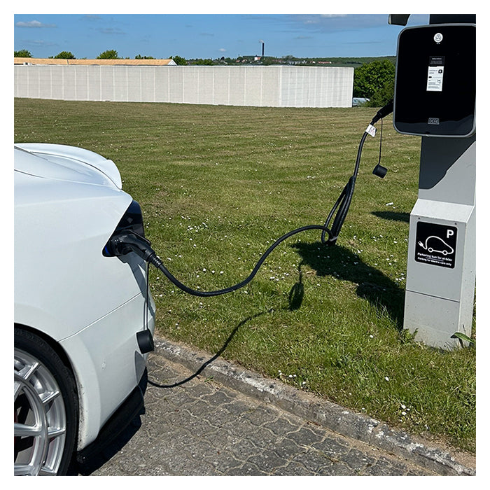 Type 2 ladekabel 32A 3-faset 5 m - 22 kW kompatibelt med alle elbiler, avant