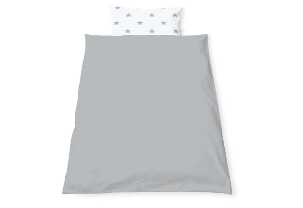 Pinolino Juniorsengesæt 100x135cm, Stjerner/Grå