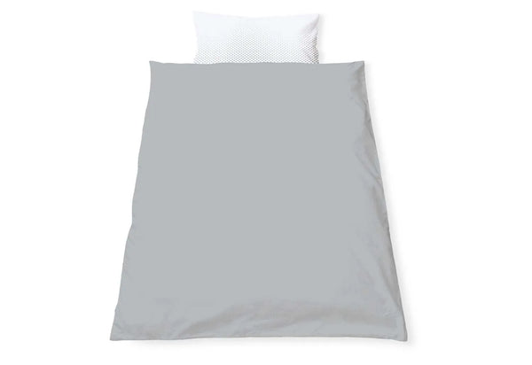 Pinolino Juniorsengesæt 100x135cm, Løbende Stjerner/Grå